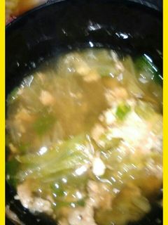 レタスの卵スープ-レシピのメイン写真