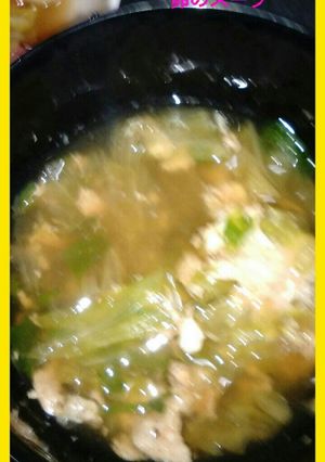 レタスの卵スープ-レシピのメイン写真