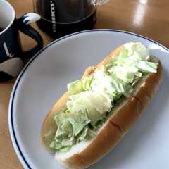 รูปของ キャベツとポテチのポテチパン！めちゃうま