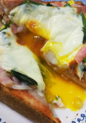 卵がとろ～り☆エッグチーズトースト-レシピのメイン写真