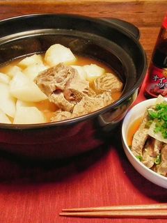 牛スネ肉と大根とじゃがいものスープ煮-レシピのメイン写真