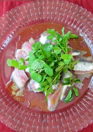 すし酢で簡単！！鰯のマリネ☆節分にも♪-レシピのメイン写真