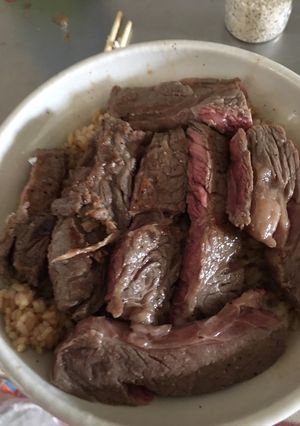ニンニクライスのステーキ丼-レシピのメイン写真