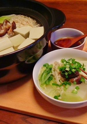 オイスター酢で温か湯豆腐-レシピのメイン写真