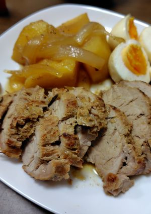 ひれ肉ブロックの塩こうじ煮豚-レシピのメイン写真