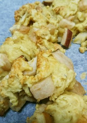 簡単混ぜるだけ。おやつに朝食にりんごパン-レシピのメイン写真