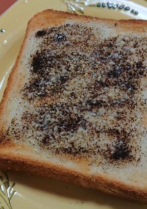 紅茶葉&粉チーズ☆ミルクシュガートースト-レシピのメイン写真