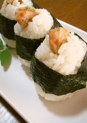 魚肉ソーセージで～なんちゃって天むす～-レシピのメイン写真