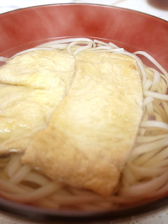 【一人用】きつねうどんの甘揚げ-レシピのメイン写真