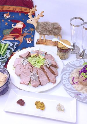 有機紅茶と八角の煮豚 ヘルシーディナー-レシピのメイン写真