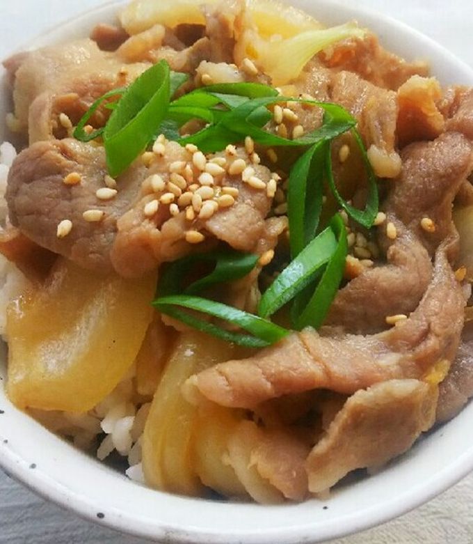 簡単！休日ランチに！おうち豚丼！-レシピのメイン写真