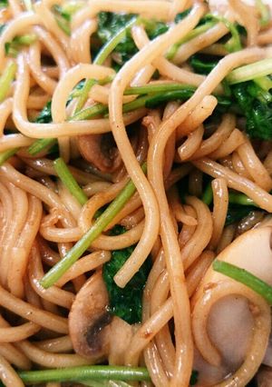 パクチー(コリアンダー)焼きそば-レシピのメイン写真