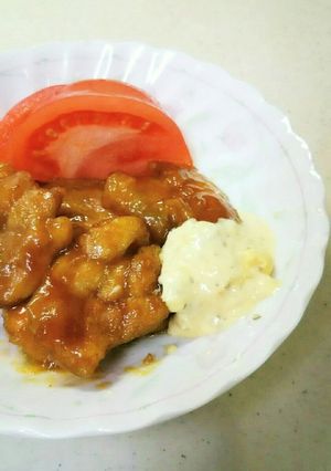 揚げないチキン南蛮-レシピのメイン写真