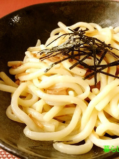 簡単☆味付けいらず♪なめ茸バターうどん-レシピのメイン写真