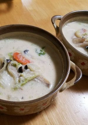 白菜のチーズ ミルク スープ-レシピのメイン写真