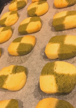 抹茶のアイスボックスクッキー-レシピのメイン写真