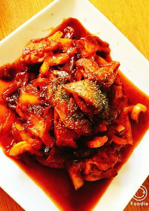コク深☆鶏肉のバルサミコケチャップ炒め-レシピのメイン写真