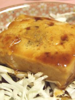 豆腐の甘辛煮-レシピのメイン写真