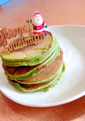 抹茶のホットケーキ-レシピのメイン写真