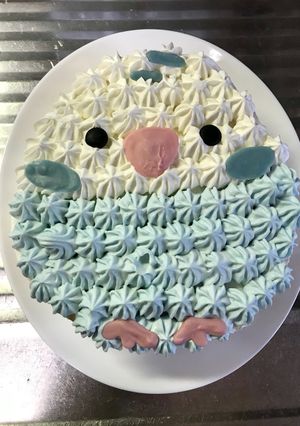 ことり隊 セキセイインコ 立体ケーキ-レシピのメイン写真