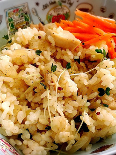 炊飯器で簡単!ガリバタ☆チキンライス-レシピのメイン写真