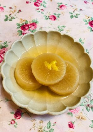 とっても簡単！大根一本丸ごとお出汁煮！-レシピのメイン写真