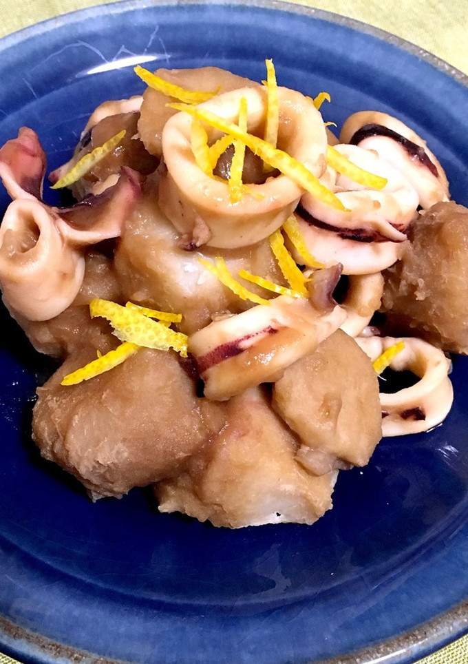 イカと里芋の煮物-レシピのメイン写真