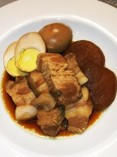 圧力鍋で簡単美味しい大根&卵と豚の角煮♪-レシピのメイン写真