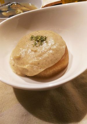 フレンチおでん ポルチーニ茸クリーム大根-レシピのメイン写真
