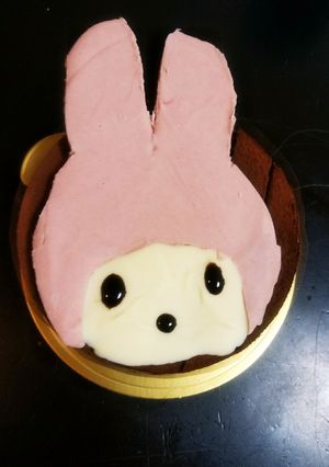 キャラケーキ マイメロディチョコレート -レシピのメイン写真