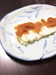 水も油も使わない 山芋×梅干し-レシピのメイン写真