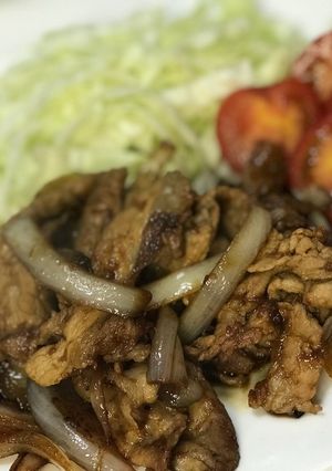 豚こま生姜焼き-レシピのメイン写真
