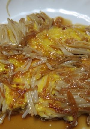 超簡単！！えのきだけの卵焼き-レシピのメイン写真