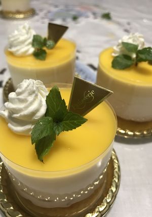 オレンジ＆マスカルポーネムースケーキ-レシピのメイン写真