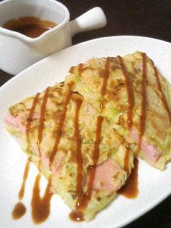 おさかなソーセージのふんわりお好み焼き-レシピのメイン写真