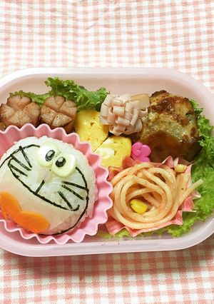 キャラ弁☆白いドラえもん-レシピのメイン写真