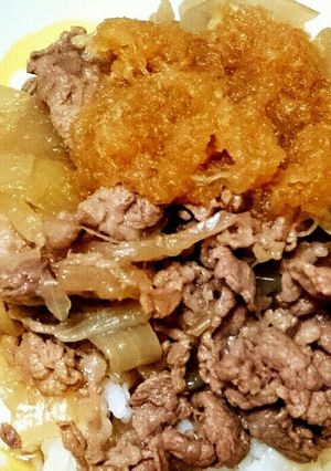 お肉が柔らかい☆牛丼♥おろしポン酢のせ☆-レシピのメイン写真