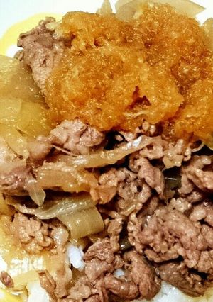 お肉が柔らかい☆牛丼♥おろしポン酢のせ☆-レシピのメイン写真