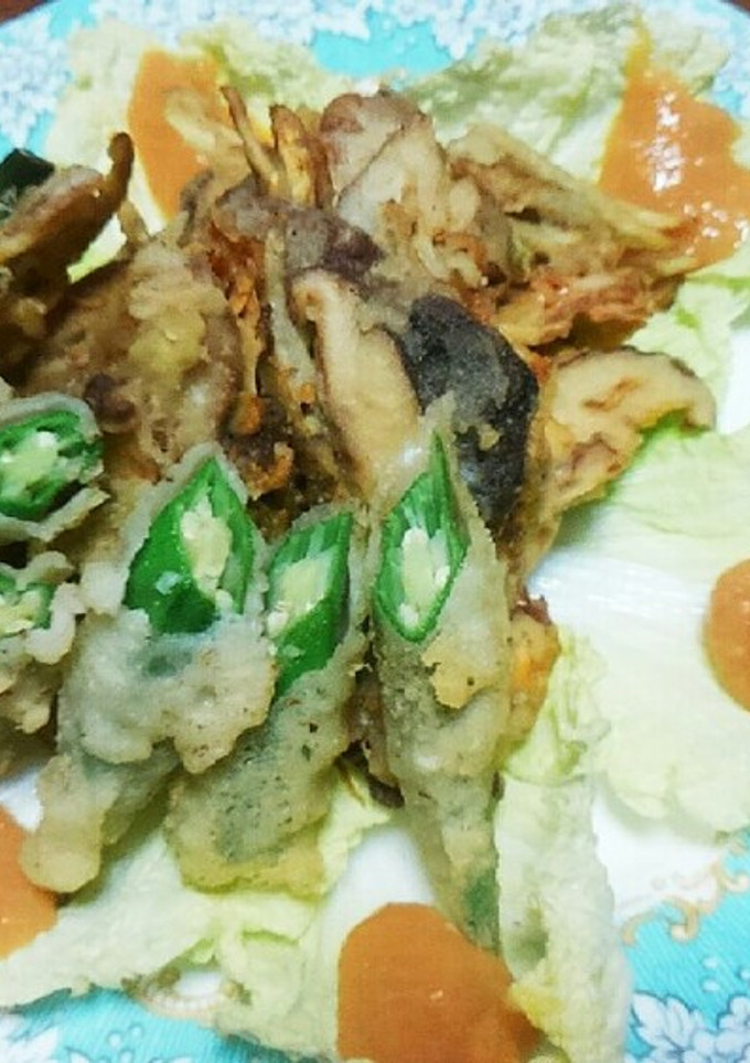 二口かき揚げ❤ゆず味噌で❤ゆりさん風-レシピのメイン写真