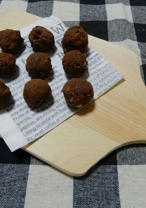 カステラ❤チョコトリュフ-レシピのメイン写真
