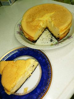 スフレチーズケーキ-レシピのメイン写真