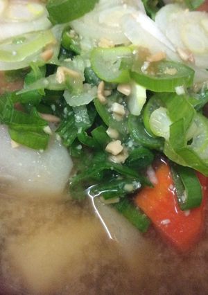 ポカポカあったまる！根菜のお味噌汁-レシピのメイン写真