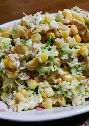 ＊簡単！カット野菜でコールスローサラダ＊-レシピのメイン写真