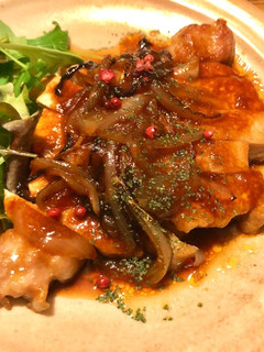 豚ロースの生姜焼き風ポークチャップ-レシピのメイン写真