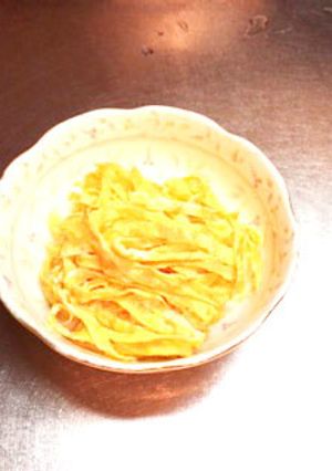 初めて作る錦糸卵-レシピのメイン写真