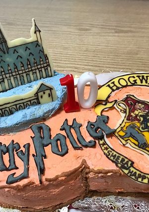 ハリーポッター誕生日ケーキ-レシピのメイン写真