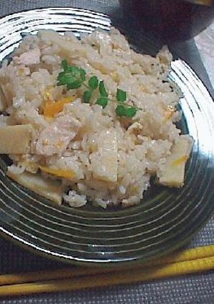 春の香りいっぱい！筍ご飯-レシピのメイン写真