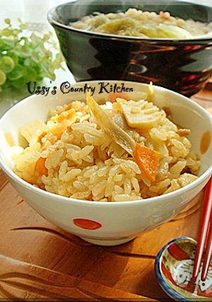 ほんのりとピリッ♪炊き込みご飯-レシピのメイン写真