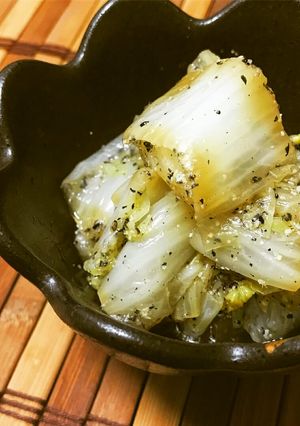 簡単!作り置き、常備菜に!白菜の胡麻ぽん-レシピのメイン写真