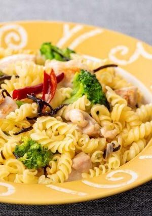 ブロッコリーと鶏肉のペペロンチーノ-レシピのメイン写真